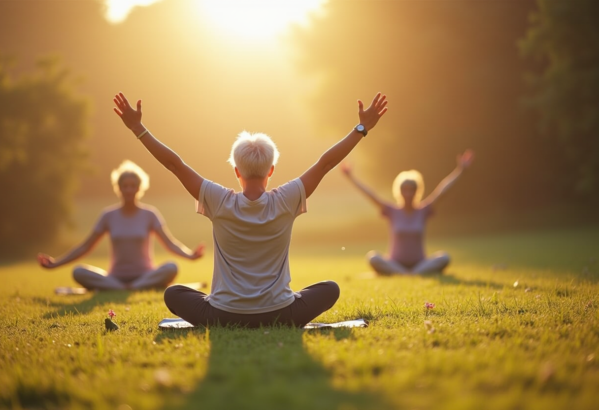 Стол йога за ограничена подвижност